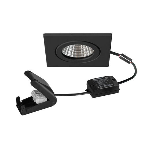Brumberg Leuchten - Downlight/Strahler/Flutlicht LED-Einbaudownlight 230V 38476083 3000K, sw