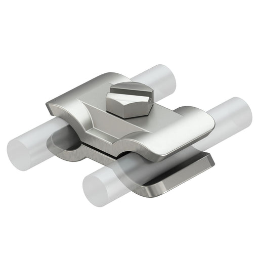 OBO Bettermann - Verbinder für Blitzschutz Parallelklemme 259 A VA VA, 1.4301 − 10 Stück