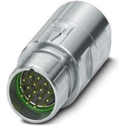 Phoenix Contact - Rundsteckverbinder, feldkonfektionierbar (Industriesteckverbinder) Kupplungssteckverbinder 1629105 M23 PRO, gerade