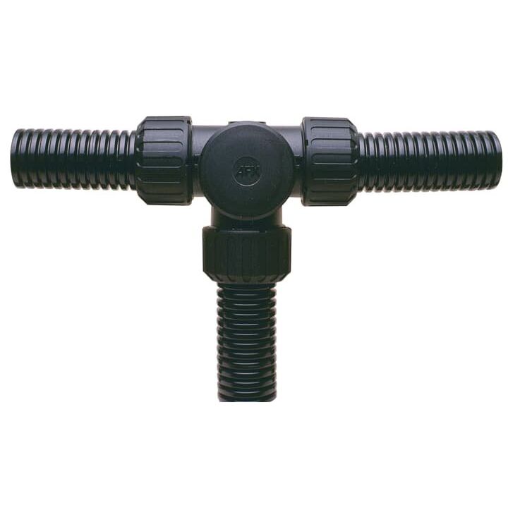 ABB Stotz S&J T&B - Verbinder für Wellschläuche Revisions T-Stück AR34X3/T/BL Nm34 drehb. schwarz − 10 Stück