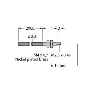 Turck - Zubehör/Ersatzteile für Positionsschalter Kunststoff-Lichtleiter PIT46U Einzelleiter