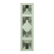 Jung - Abdeckrahmen Rahmen 4-fach LC 984 218 vert anglais pale