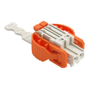 WAGO - Kabelsteckverbinder für Leiterplattensteckverbinder 1-Leiter-Federleiste 27341102038000300000 PushinCAGECLAMP,lgr − 100 Stück