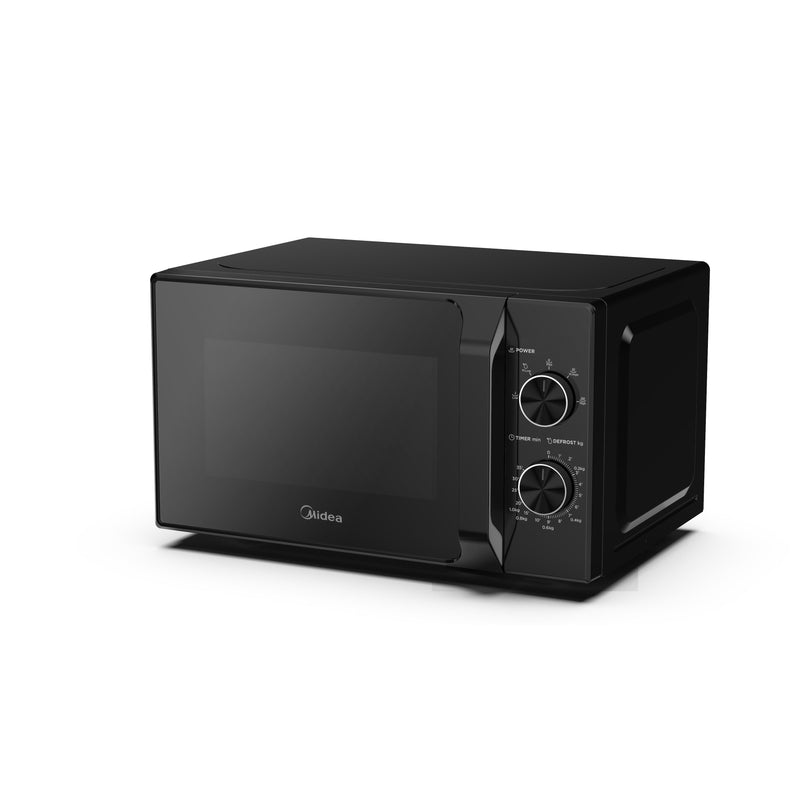 Midea - Mikrowellengerät Solo-Mikrowelle MM20CF2EBK 20L