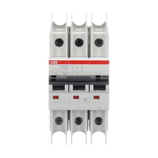 ABB Stotz S&J - Leitungsschutzschalter Sicherungsautomat SU203M-K0,5 10kA, 0,5A, 3P
