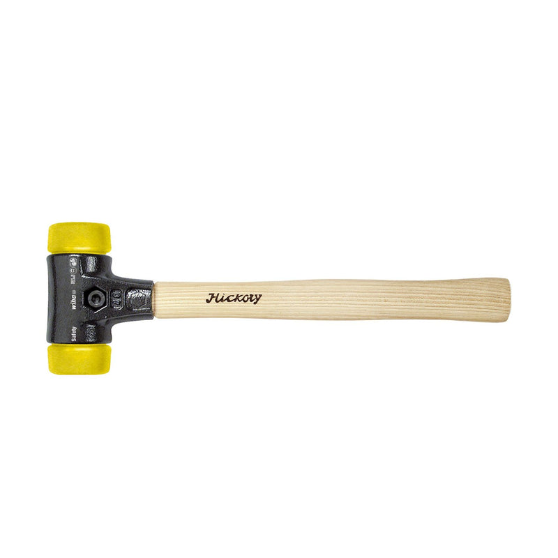 Wiha - Hammer/Fäustel Schonhammer 832-55 40 gelb/gelb, 40mm