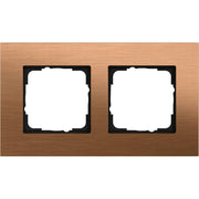 Gira - Abdeckrahmen 2-fach 021238 E2 Esprit Bronze