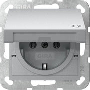 Gira - Steckdose KD 445426 Alu
