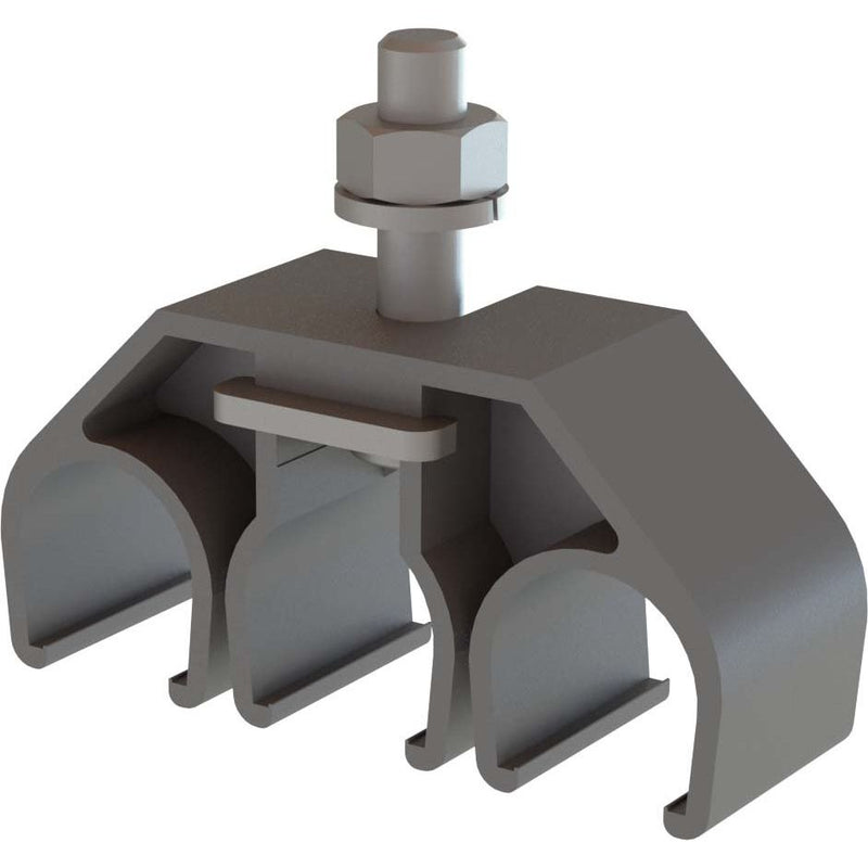 Conductix-Wampfler - Zubehör/Ersatzteile für Schienenverteiler Schienenhalter 081143-1x3x20 m.Stahlmutter