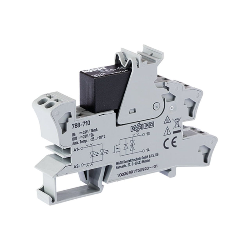 WAGO - Optokoppler Solid-State-Relaismodul 788-710 DC 24 V − 8 Stück