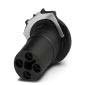 Phoenix Contact - Rundsteckverbinder, feldkonfektionierbar (Industriesteckverbinder) Einbausteckverbinder SACC-CI-M12F#1418342 − 100 Stück
