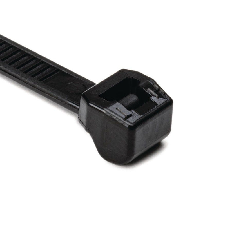 HellermannTyton - Kabelbinder T50MOS PA66W BK 100 245x4,6mm − 100 Stück