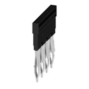 Weidmüller - Querverbinder/Brücker für Reihenklemme Querverbinder ZQV 4N/4 BK gesteckt − 60 Stück
