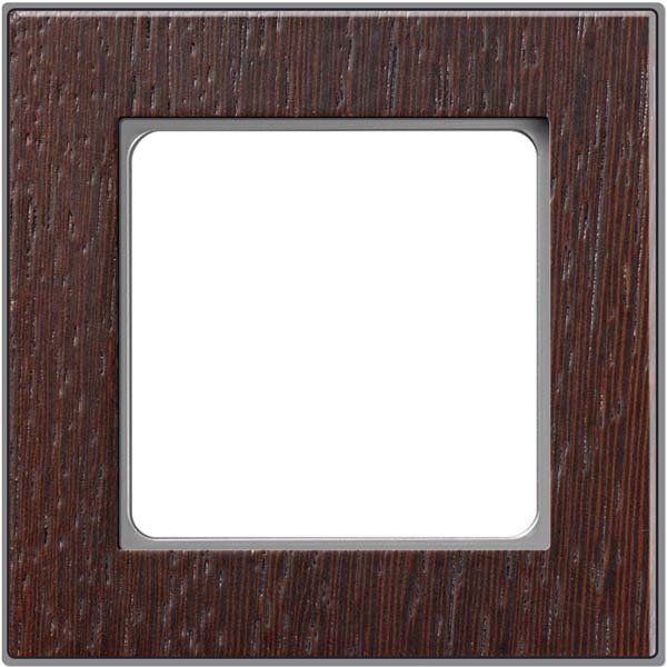 Peha - Abdeckrahmen Rahmen 1-fach D 20.671.200.702 Holz wenge-alu