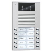 TCS Tür Control - Türstation für Türkommunikation Video color Außenstation AVE14103-0010 10Tast 2reih.AP si