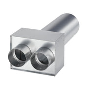 Helios Ventilatoren - Zubehör/Ersatzteile für Ventilatoren FlexPipe Wandddurchführung FRS-WDV 2-75/125 f.Ventilanschl.125mm