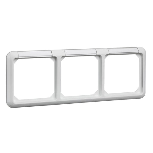 Elso - Abdeckrahmen Rahmen 3-fach 224314 reinweiß − 1 Stück by Elso
