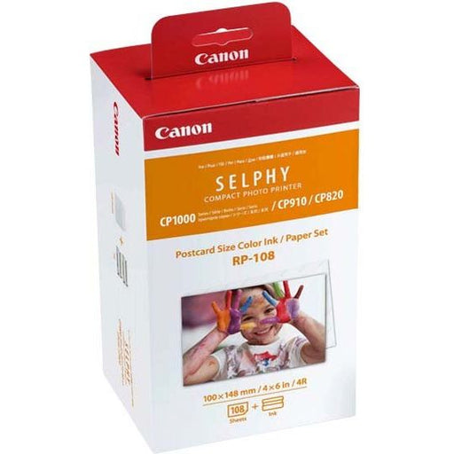 Canon - Verbrauchsmaterial für Telefax/Drucker/MFC Tintenpatronen Valuepack RP-108IN co +P color+2x54Blatt