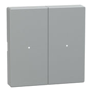 Schneider Electric - Bussystem-Tastwippe Wippe Tastermodul 2fach MTN625260 Aluminium