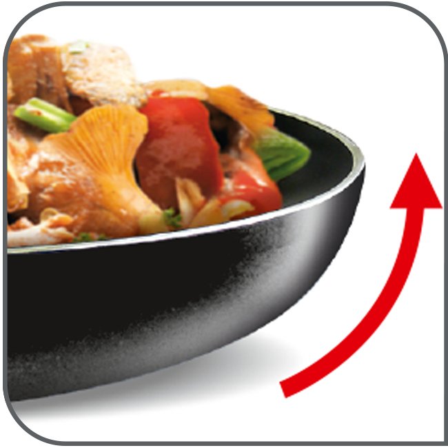 Tefal - Pfanne Pfannen-Set 24/28cm B55490 EXTRA COOK and CLEAN − 6 Stück