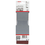 Bosch - Schleifpapier/Schleifvlies PRO X440 Schleifband, 75 x 2608606033 457 mm, G60, 3-tlg