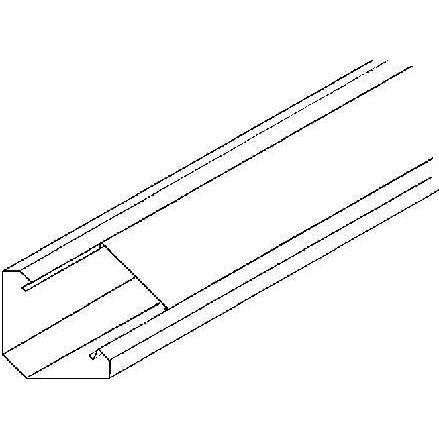 Niedax - Eckkanal LFK-Unterteil PLU 120-78 A − 2 Meter