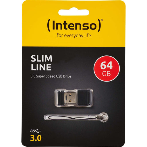 Intenso - Speichermedium digital USB 3.0 Stick 64GB Slim 3532490 (R)100MB/s