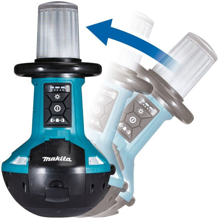 Makita - Handleuchte LED-Flächenbel. DEADML810 14,4V-18V,230V  − 1 Stück
