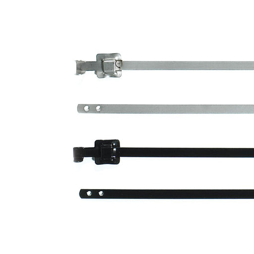 HellermannTyton - Kabelbinder Edelstahlkabelbinder lösb. 111-91300(100) 430x10 mm − 100 Stück