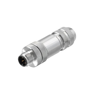 Weidmüller - Rundsteckverbinder, feldkonfektionierbar (Industriesteckverbinder) Steckverbinder SAIS 4/9-VA D-COD Stift,ger.,Federan