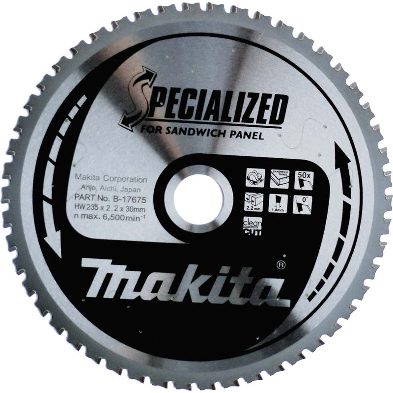 Makita - Kreissägeblatt Sägeblatt Specialized B-33582 235x30x50Z