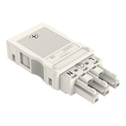 WAGO - Steckverbinder für steckbare Gebäudeinstallation Buchse 770-123 2x0,5-4mmq weiß − 25 Stück