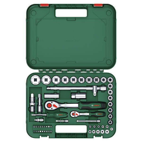 Bosch - Steckschlüsselset Handwerkzeuge 1/4 1600A02Z9G Ratschen-Set