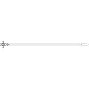 HellermannTyton - Kabelbinder Befestigungsbinder 150-48396(1000) 228x4,6 schwarz − 1000 Stück