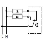 Pfannenberg - Steuerung Klimatisierung (Schaltschrank) Thermostat 17105000000 FLZ 510 3K 0°+60°C