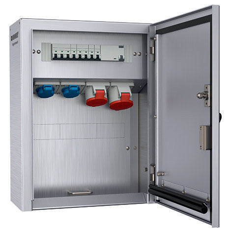 Mennekes - CEE-Steckdosen-Kombination (IEC 60309) Aufputz-Verteiler 83744