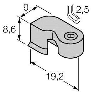 Turck - Zubehör/Ersatzteile für Industriesensoren Klemmstück KLDT-5
