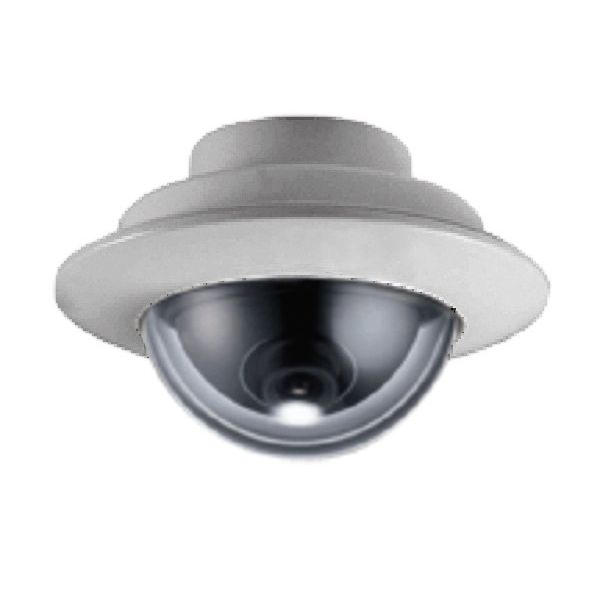 TCS Tür Control - Externe Kamera für Türkommunikation Einbau-Dome-Kamera FVK4224-0 Gehäuse silber UP