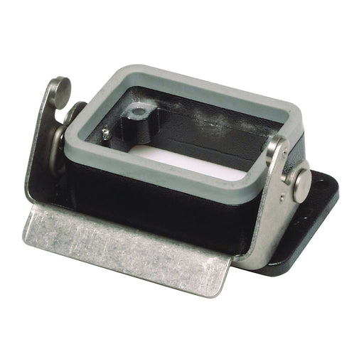 Walther Werke - Gehäuse für Rechtecksteckverbinder Anbaugehäuse BHT6 744306 27mm LVB schwarz