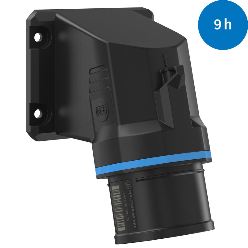 Walther Werke - CEE-Gerätestecker (IEC 60309) CEE NEO Anbaugerätestecker FW711509SK 16A 5P 9h IP54 − 10 Stück