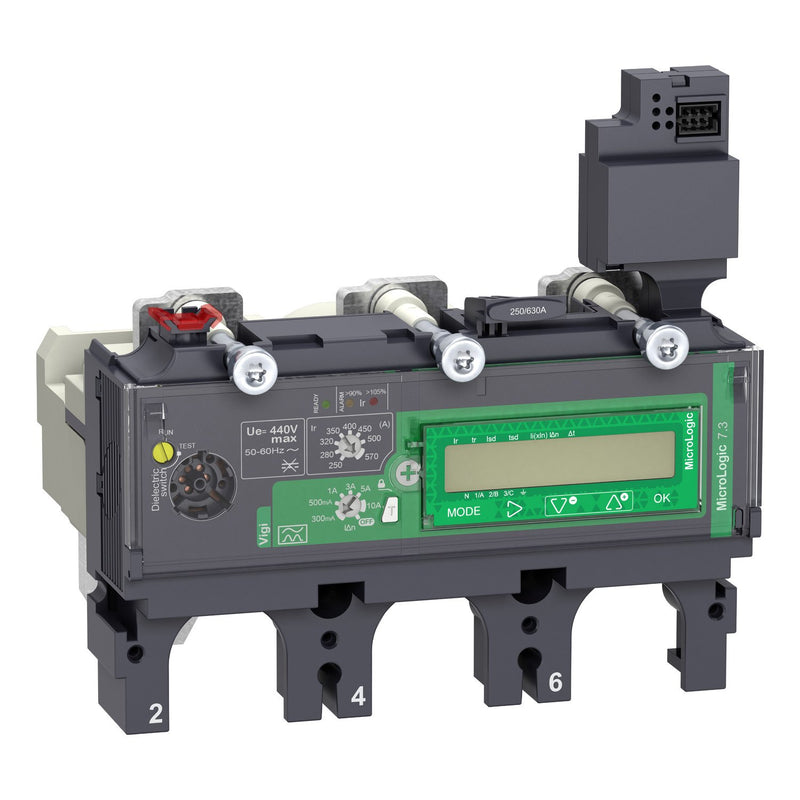 Schneider Electric - Auslöseblock für Leistungsschalter Elektron. Auslösegerät C4037E400 MicroLogic 7.3E