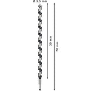 Bosch - Bohrer PRO Wood 2608597647 Holzschlangenbohrer
