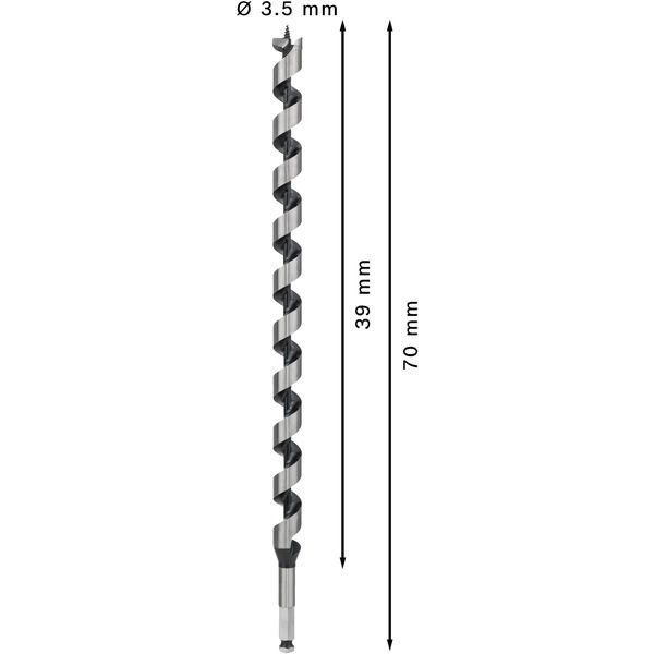 Bosch - Bohrer PRO Wood 2608597647 Holzschlangenbohrer
