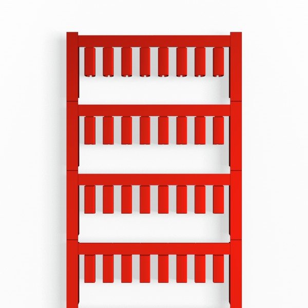 Weidmüller - Kabelmarkierungssystem Leitermarkierer VTSF3/12NEUTRALRT V0 12x4,6mm,rot − 640 Stück