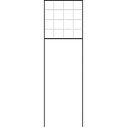 Siedle&Söhne - Kommunikations-Säule Briefkasten m. Standrohren BG/SR 611-4/4-0 AG freist., anthr./gr