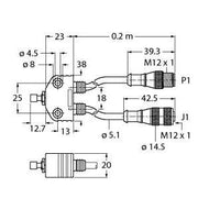 Turck - Zubehör/Ersatzteile für Industriesensoren Teach-Adapter VB2-SP1 Schweißmutternsens