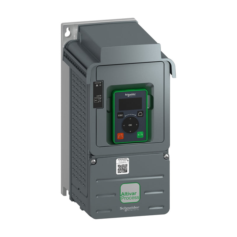 Schneider Electric - Frequenzumrichter =< 1 kV Frequenzumrichter ATV610U40N4 4kW 380-460VAC − 1 Stück