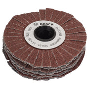 Bosch - Systemzubehör für Schleifen/Polieren (Akku/elektrisch/Druckluft) Schleifwalze (flexibel), 1600A00154 15 mm, K 80