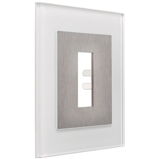 Ekey (AT) - Abdeckrahmen Abdeckung FS UP 101 702 IP44 glas weiß