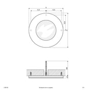 EVN Lichttechnik - Decken-/Wandleuchte LED-Ein-/Anbauleuchte L120251302 3000K IP20-12V/DC